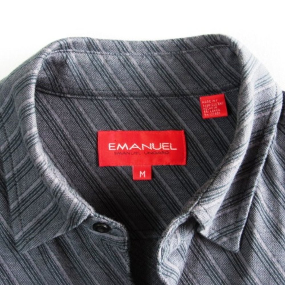 Emanuel Ungaro Men's Size M L/S Shirt / RTL $39